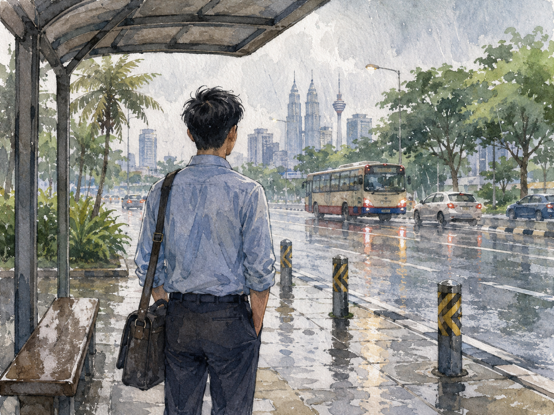 Illustration for Bab 7: Tunggu Hujan