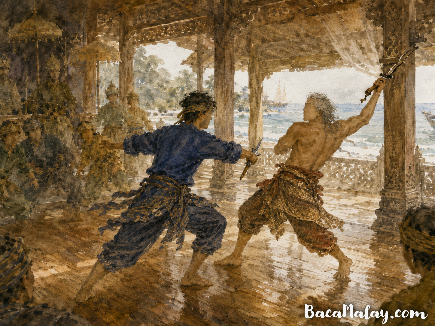 Illustration for Bab 2 — Keris Taming Sari